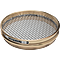 8“Dia., 3/8" (9.5mm) Brass Frame Stainless Mesh, 2" (50mm) Full Height Frame Standard Sieve